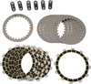 Carbon Fiber Complete Clutch Kit w/ Steels & Springs - For 99-02 YZF R6 & 04-05 FZ6