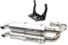 Stage 5 Full Exhaust - Brushed Mufflers - For 17+ Maverick X3