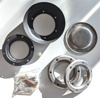 3" Inlet 5" Stainless Steel Exhaust Diffuser & Spark Arrestor - Includes 12 5" Discs For Maximum Tuning Options
