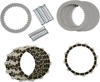 Carbon Fiber Complete Clutch Kit w/ Steels & Springs - for 01-04 Suzuki GSXR1000