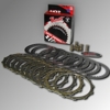 Carbon Fiber Complete Clutch Kit w/ Steels & Springs - For 06-07 Suzuki GSXR600