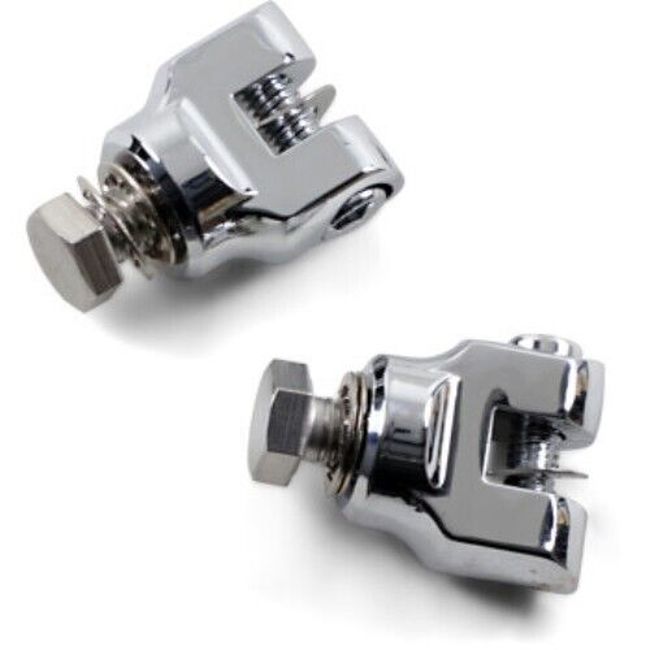 Kuryakyn Short Magnum Peg Mount Chrome Pair 1/2in-13 Bolts - Click Image to Close