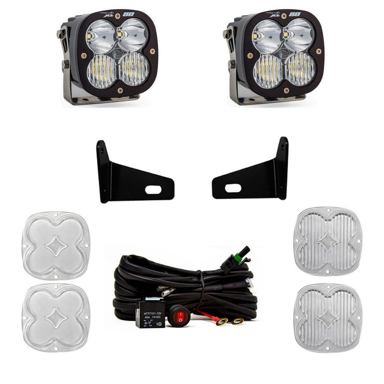 Baja Designs A-Pillar Mount Kit For Can-Am Maverick X3 XL 80 - A-Pillar light mount kit for Can-Am Maverick X3 XL 80 - Click Image to Close