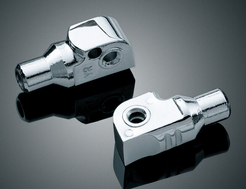 Kuryakyn Tapered Peg Adapter Chrome Fits Yamaha Stryker 2011-2013 - Click Image to Close