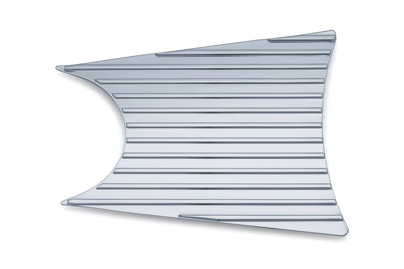 Kuryakyn Finned Mid Primary Accent Cover Chrome 6062 - Click Image to Close