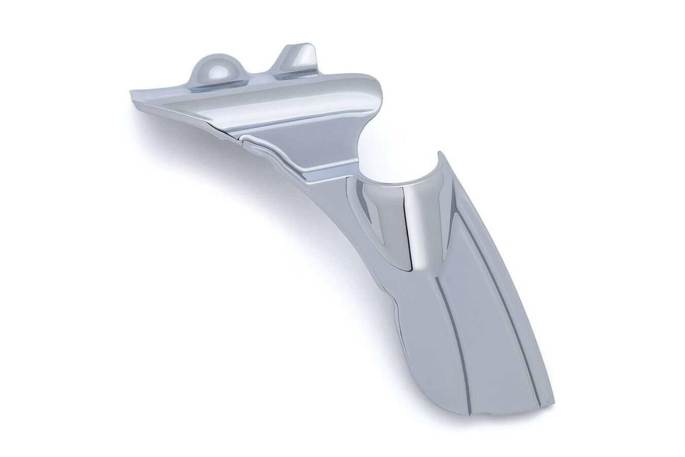 Kuryakyn Rear Oil Panel Accent Chrome Fits Indian Models - Click Image to Close