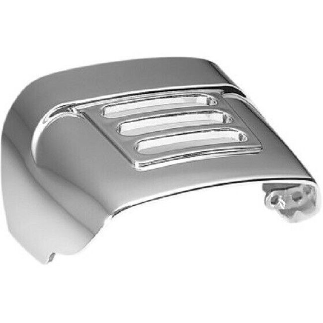 Kuryakyn Tail Lamp Visor with Slots Chrome - Click Image to Close