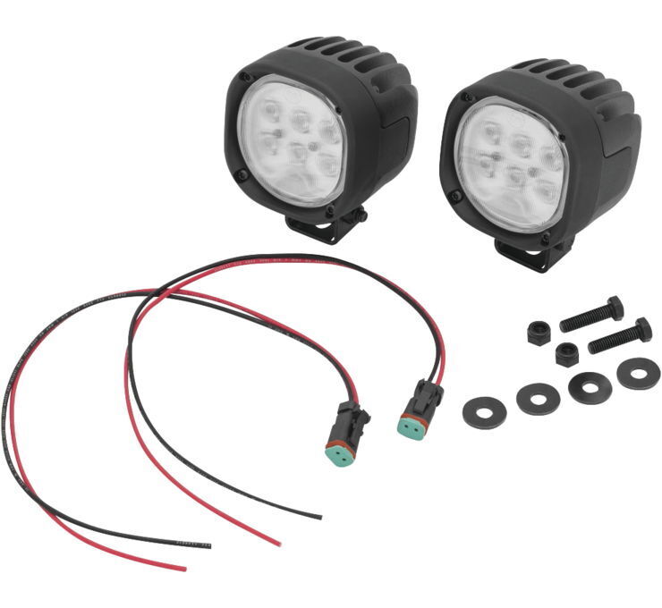 Kuryakyn Lodestar 1850L LED Spot Beam Light - 1,850 Lumens - Click Image to Close