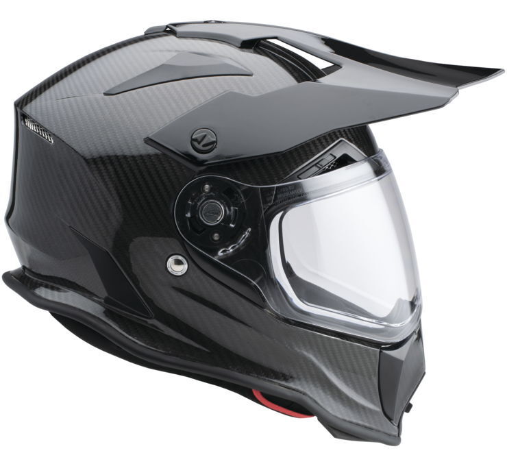 FIRSTGEAR Hyperion Carbon Helmet Black Medium Full Face - Click Image to Close