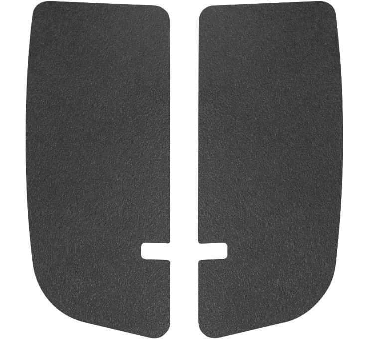 Kuryakyn Solid Plate Tracer Radiator Grills - Click Image to Close
