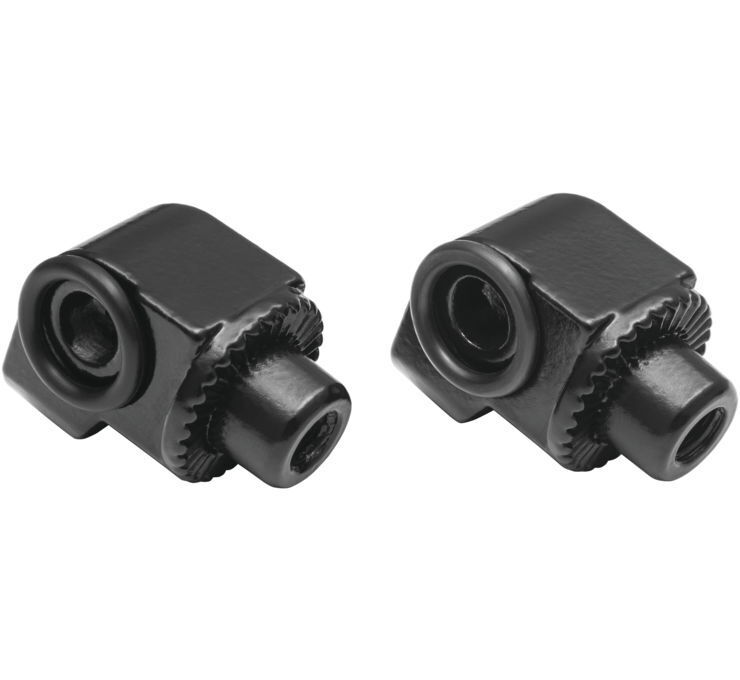 Kuryakyn Splined Peg Adapters Black Rear Fits BMW - Click Image to Close