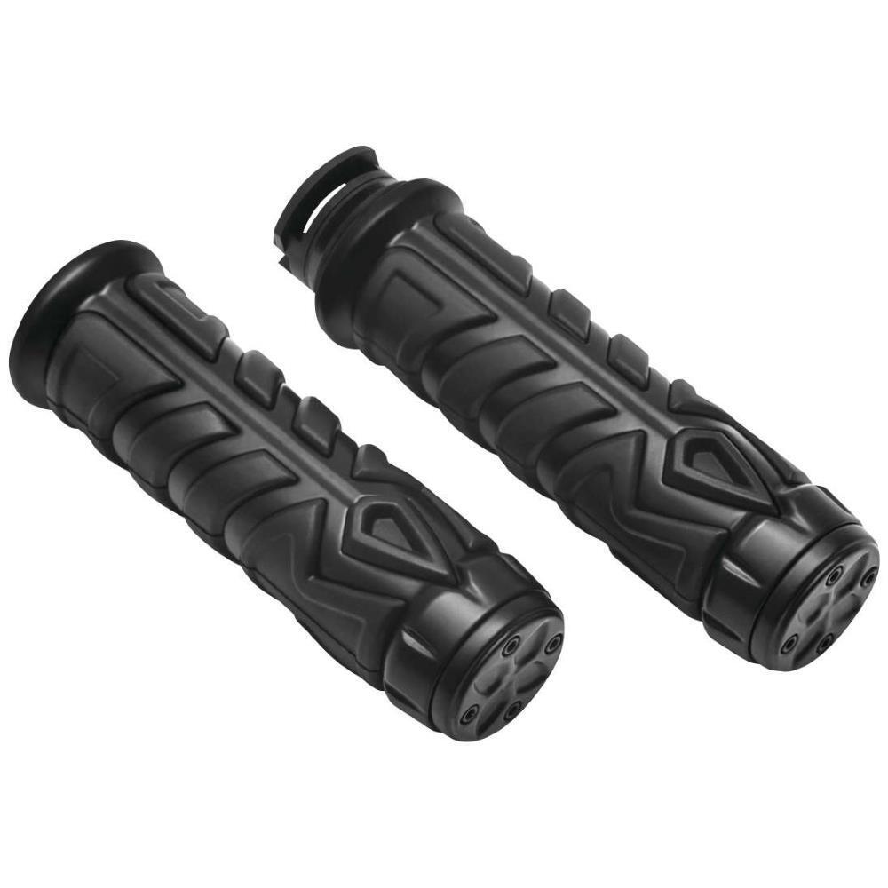 Kuryakyn Spear Grips Black Fits Indian Scout - Click Image to Close