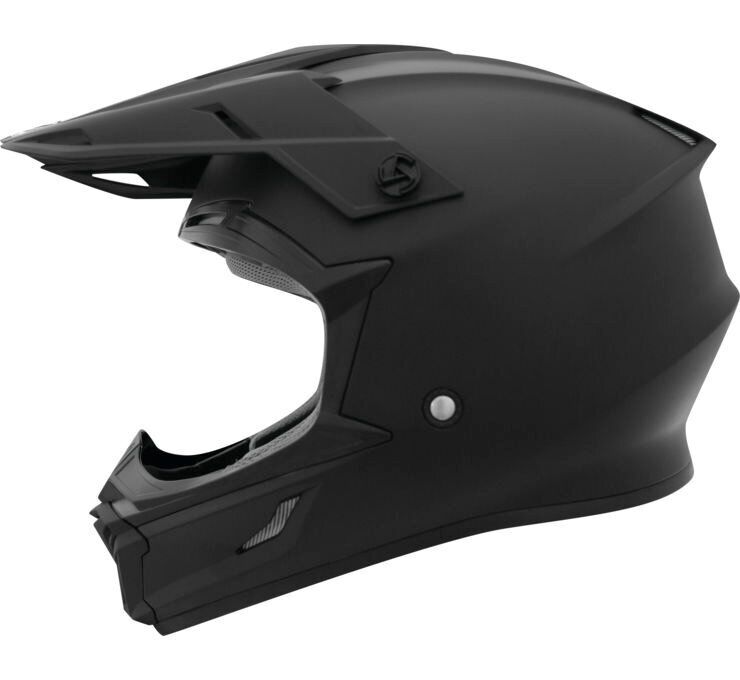 THH T710X Youth Helmet Flat Black Large - Click Image to Close