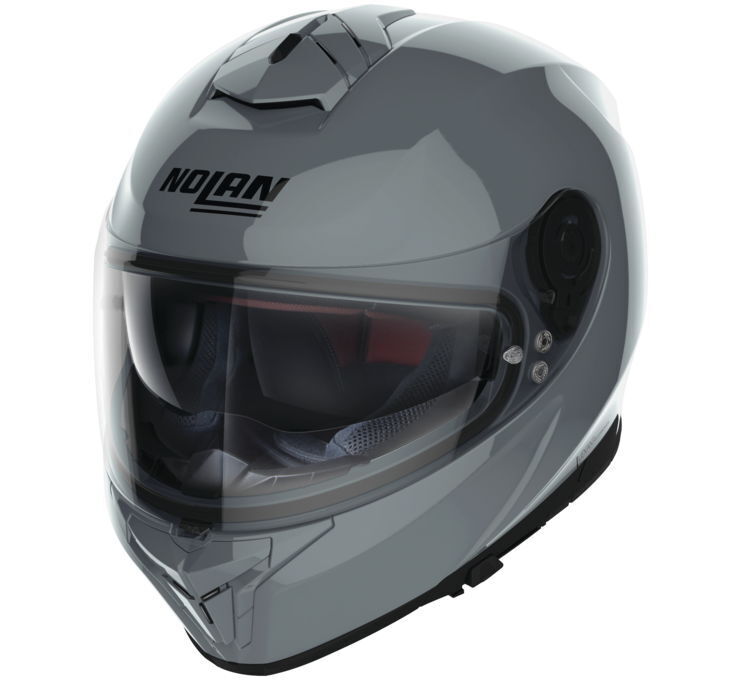 Nolan N80-8 Solid Full Face Helmet Slate Grey 2XL - Click Image to Close