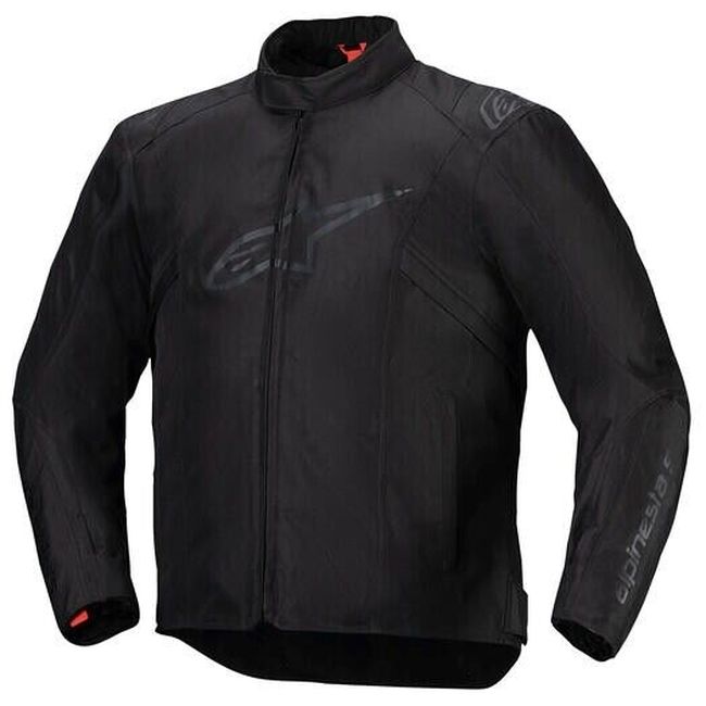 Alpinestars T-SPS V2 WP Jacket Black XL - Waterproof riding jacket XL Black - Click Image to Close