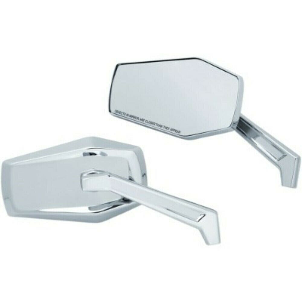 Kuryakyn Hex Mirrors Chrome 5918 - Click Image to Close