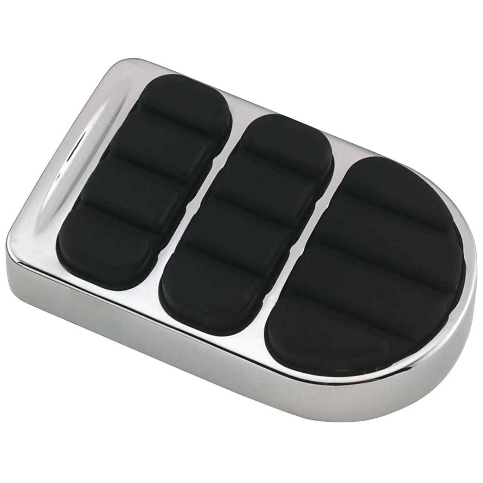 Kuryakyn ISO Standard Brake Pedal Pad Chrome - Click Image to Close