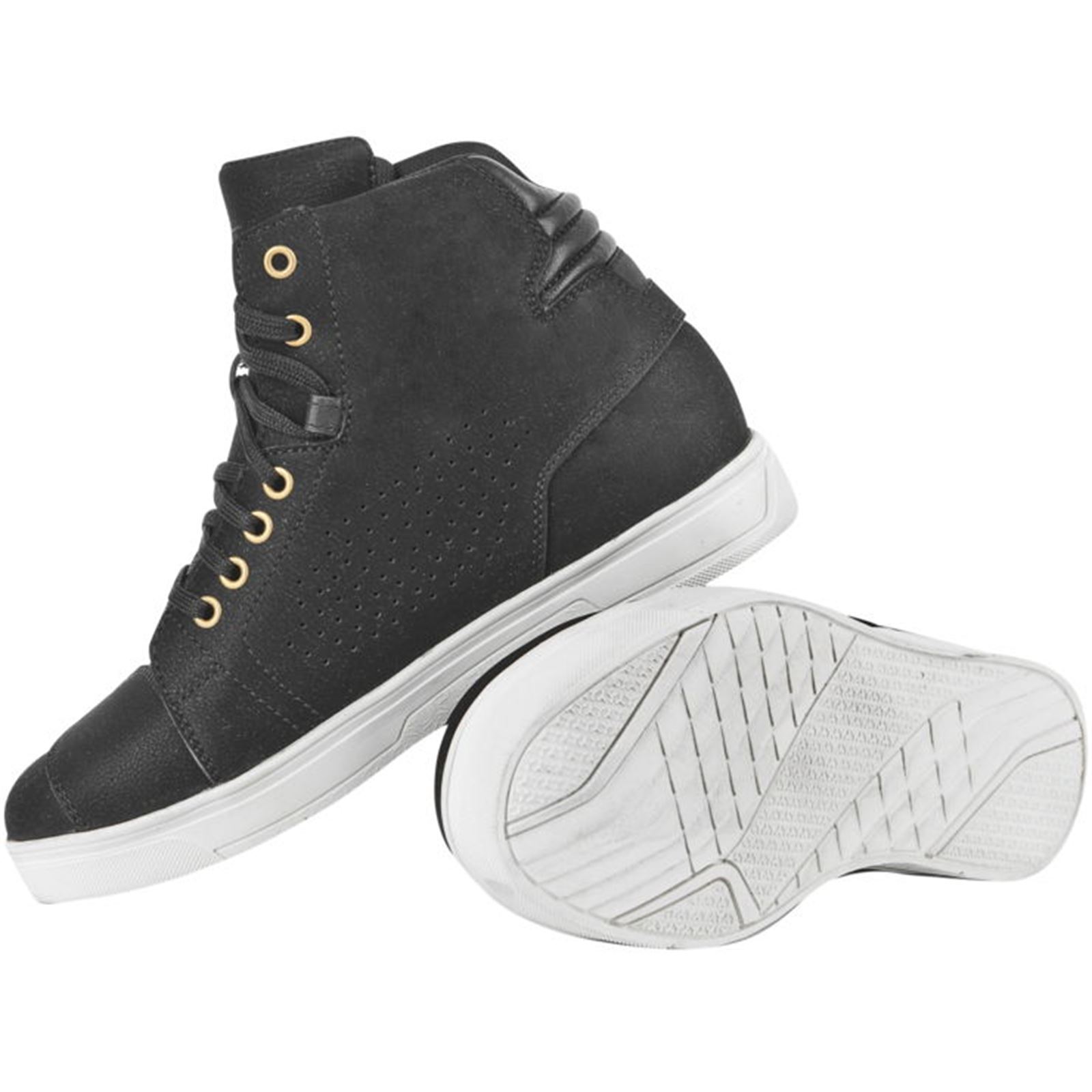Speed and Strength Mad Dash Leather Shoes Black/White Women's 10 - Click Image to Close