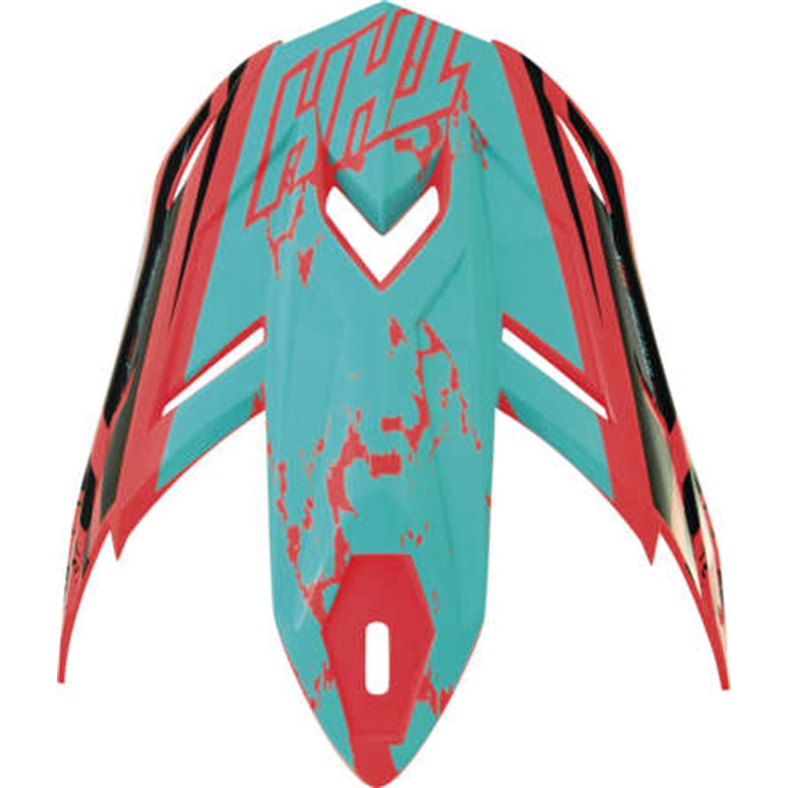 THH T710X Renegade Visor Cor/Blue - Click Image to Close