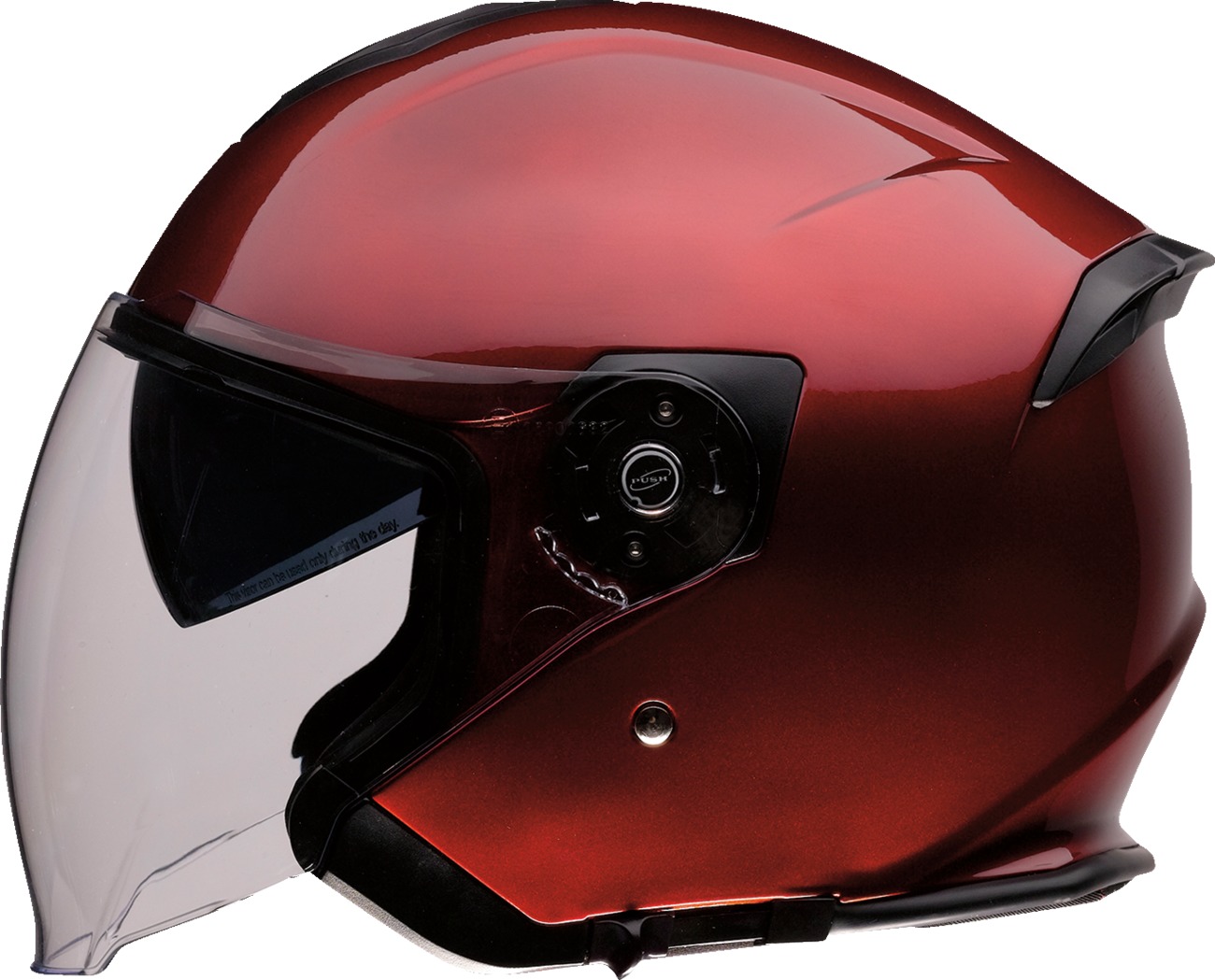 Z1R Road Maxx 2.0 Helmet 3XL Gloss Red - Unisex open-face helmet, size 3XL, gloss red - Click Image to Close