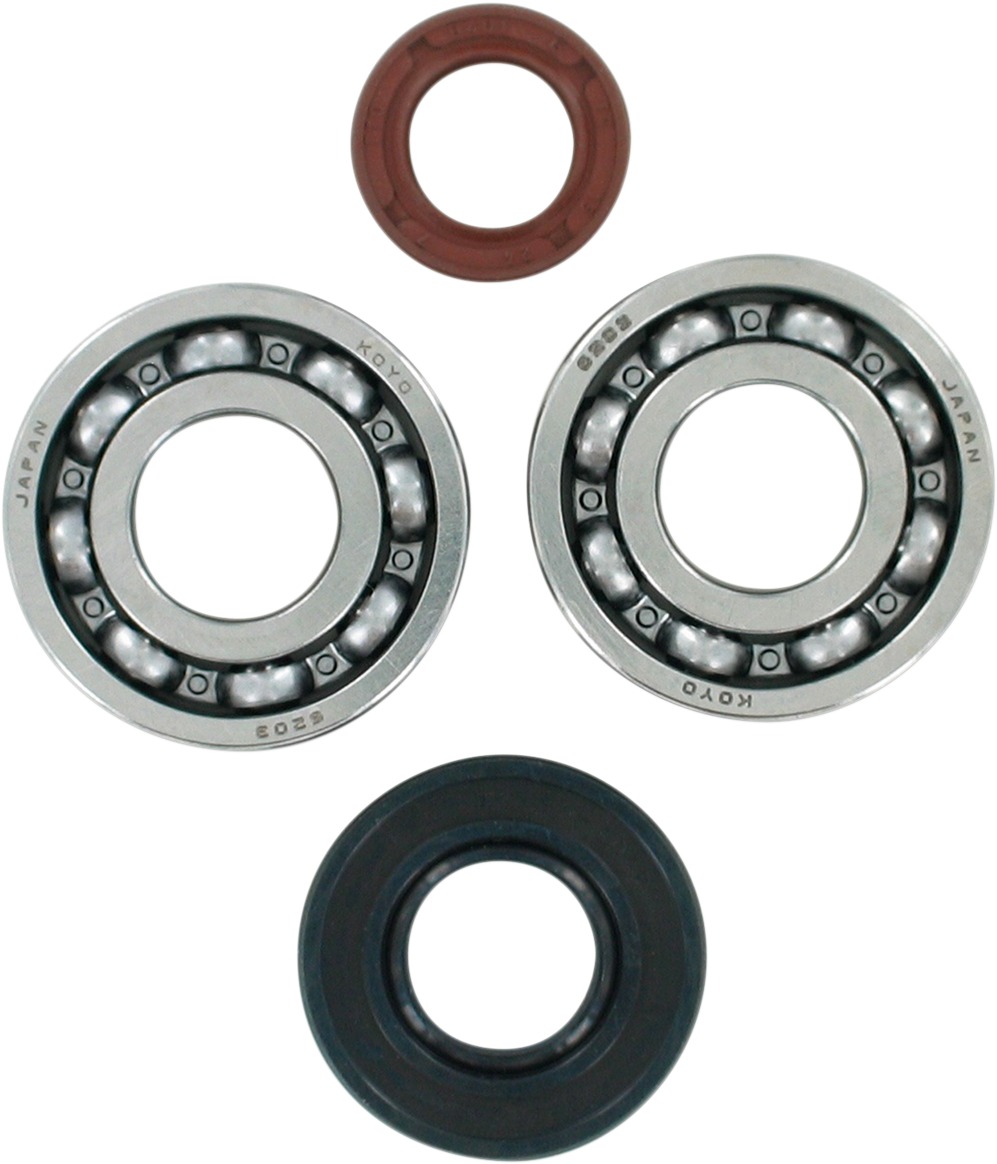 Moose Offroad Crankshaft Bearing & Seal Kit For KTM 50 - Crank bearing & seal kit For KTM 50 models - Click Image to Close