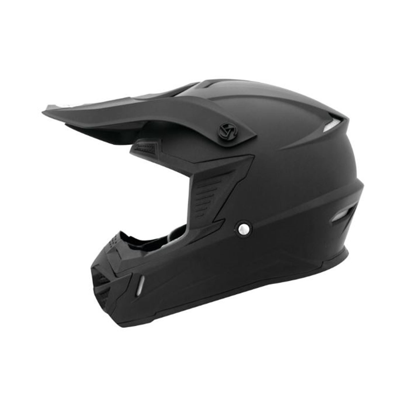 THH T730X Full Face Helmet Flat Black XS - Click Image to Close