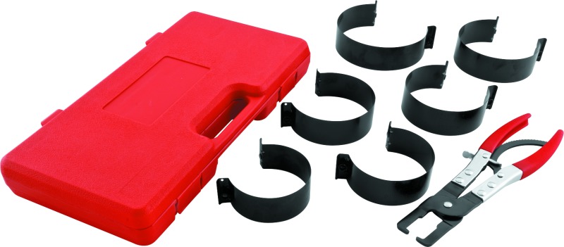 BikeMaster Piston Ring Compressor Set Shop Tool Kit - Compressor set for 73-111mm pistons - Click Image to Close