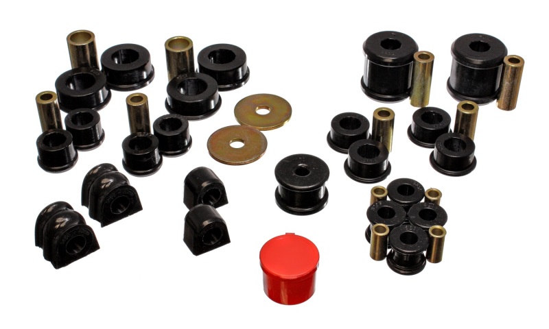 Energy Suspension Master Bushing Kit Black 19.18101G For 02-06 Impreza/WRX - Click Image to Close