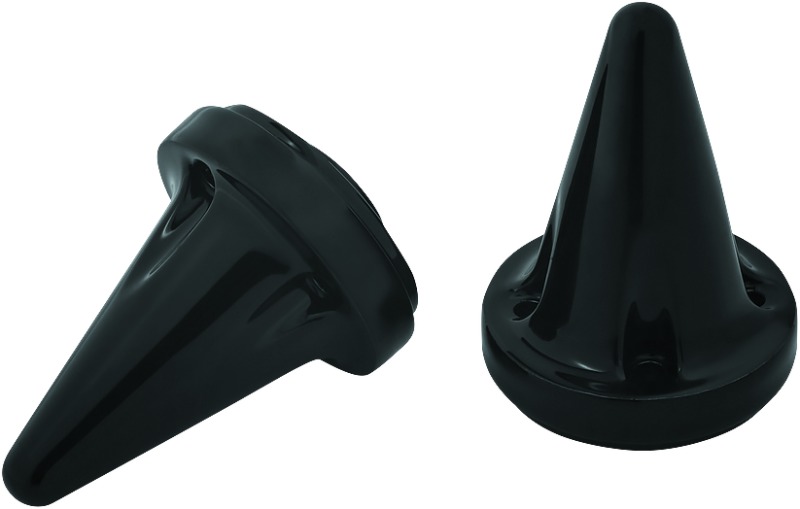 Kuryakyn Stiletto End Caps Grips Black - Click Image to Close
