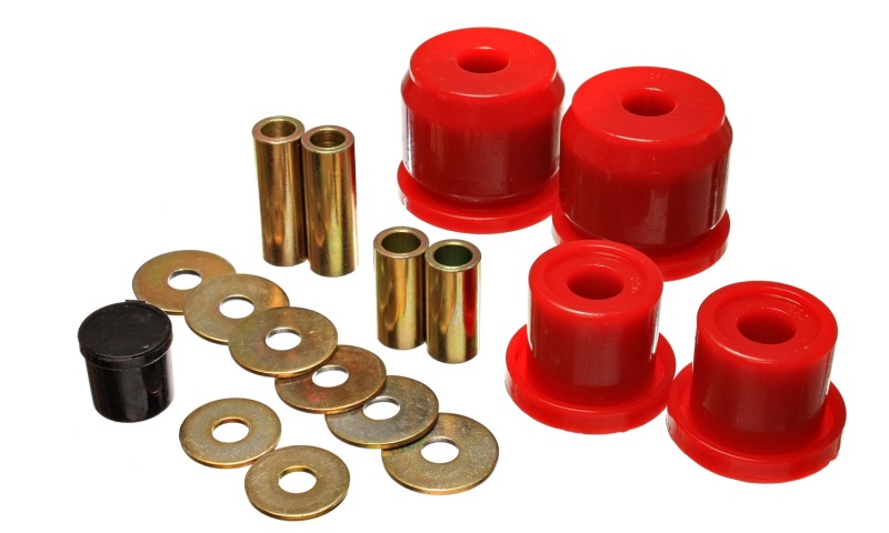 Energy Suspension Red Rear Differential Bushing Set Fits 00-09 Honda S2000 - Click Image to Close