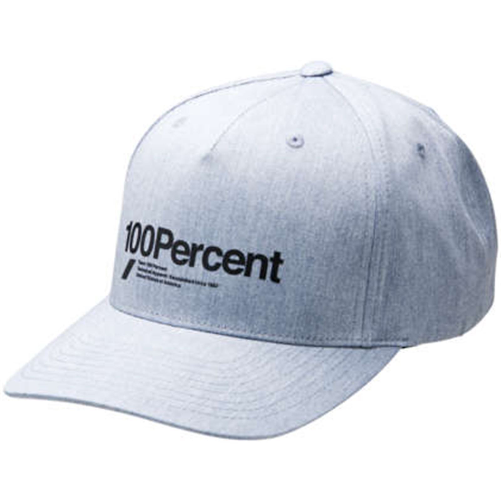100% Men's Manifesto Hat in Heather Charcoal - Click Image to Close