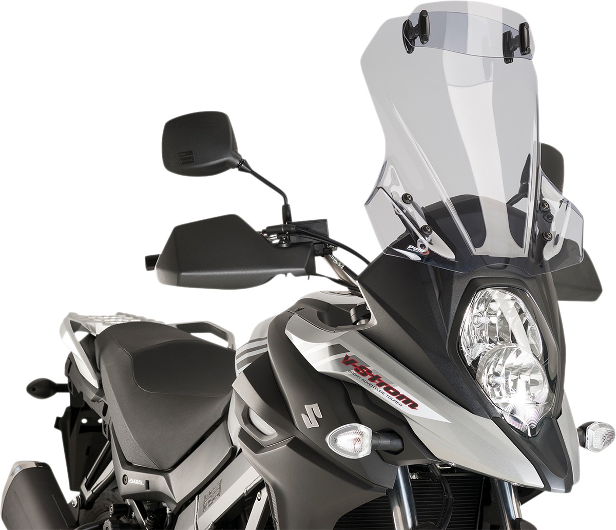 Puig Smoke Windscreen + Visor Fits Suzuki V-Strom 650 - Click Image to Close
