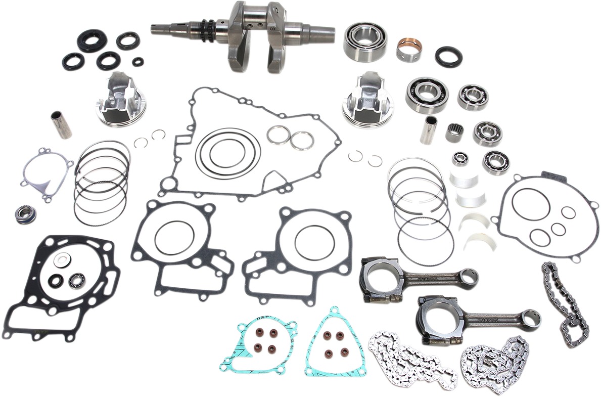 Vertex Engine Rebuild Kit Crank Piston Gaskets Seals Fits 08-12 Teryx 750 FI - Click Image to Close