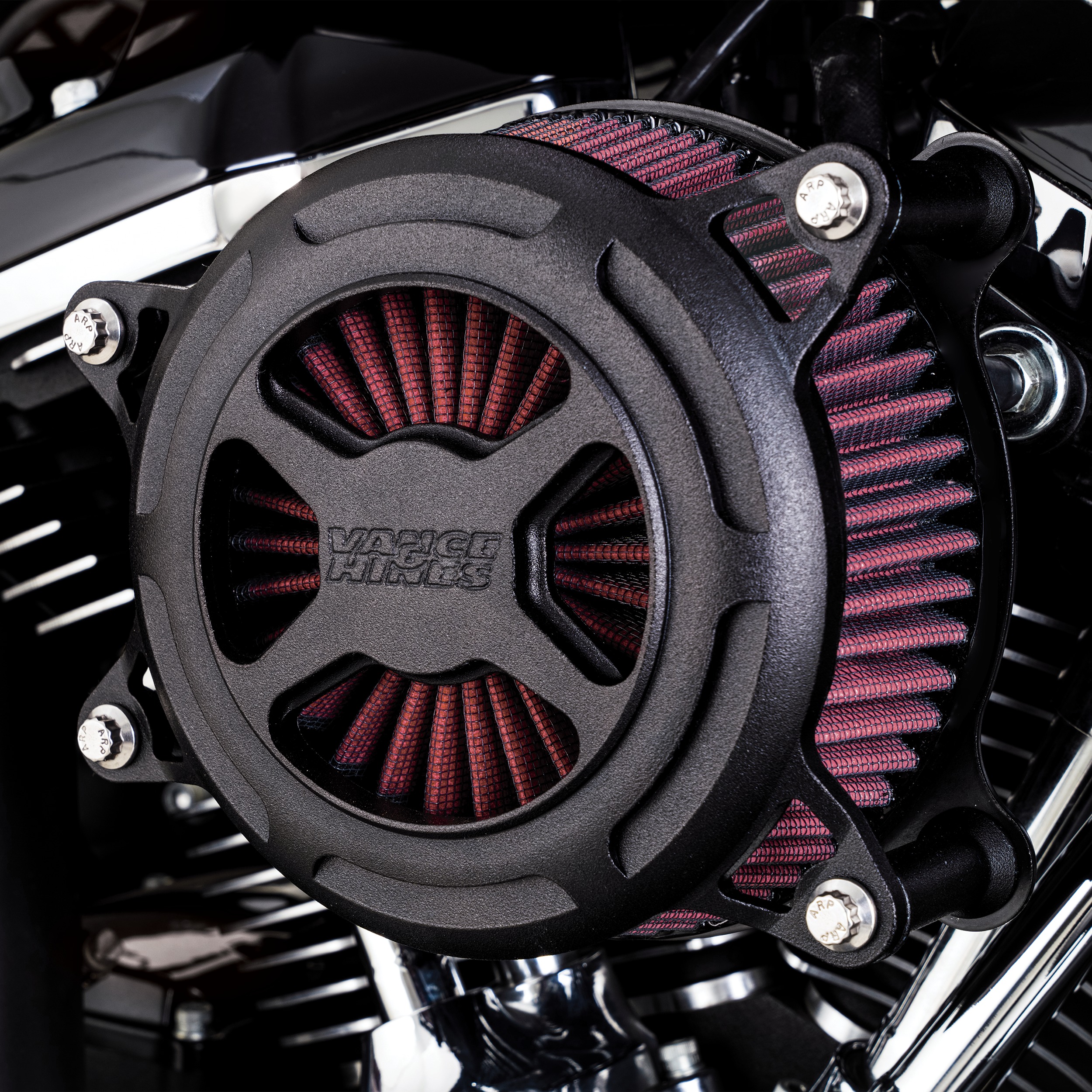 Vance & Hines X VO2 Air Intake Black 42359 - Click Image to Close