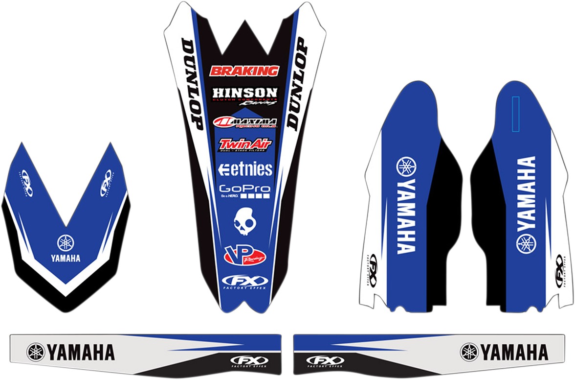 Standard Trim Graphics Kit - For 14-18 YZ250F & 14-17 YZ450F - Click Image to Close
