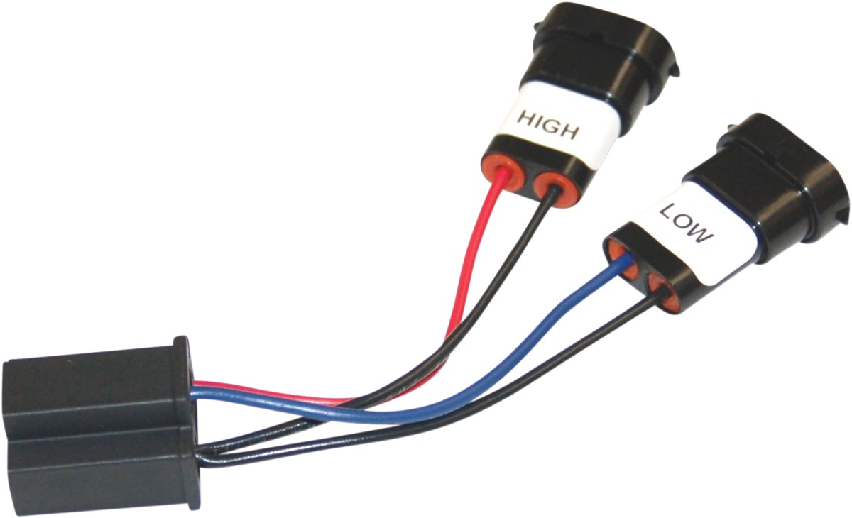 Headlight Adaptor Pigtail H9 & H11 to H4 by Namz - Click Image to Close