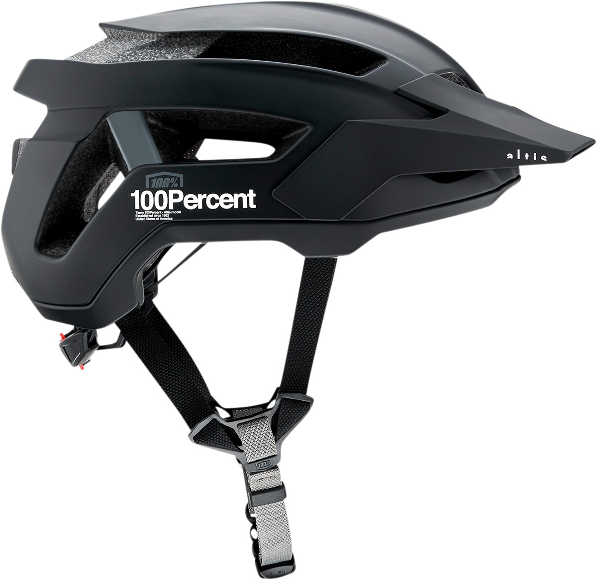 100% Altis Bike Helmet Black L/XL - Click Image to Close