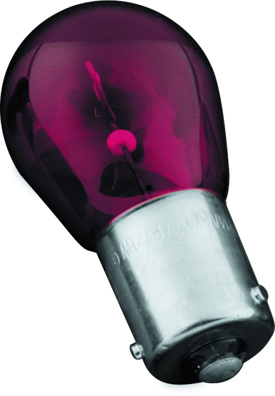 Kuryakyn Red Incandescent Turn Signal Bulb Fits 3157 Applications - Click Image to Close