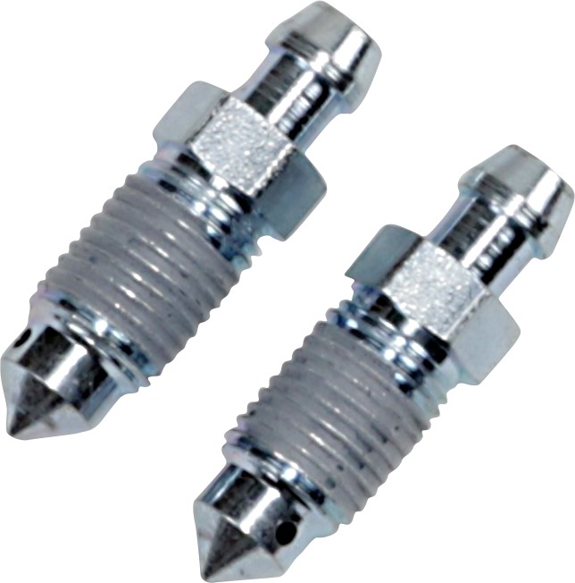 Speedbleeder 3/8-24 1.29" - Pair - Fits Harley w/ 3/8" Brake Bleeders - Click Image to Close