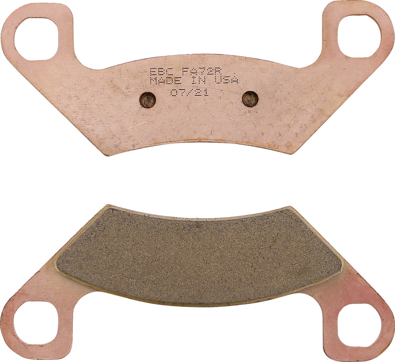 EBC R Sintered Rear Brake Pads FA742R For 18-23 Arctic Cat Wildcat XX - Rear brake pads For 18-23 Arctic Cat Wildcat XX - Click Image to Close