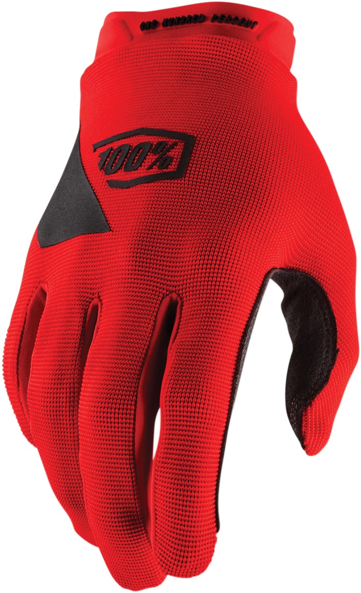 100% Men's Ridecamp Glove, Red, Small - Click Image to Close