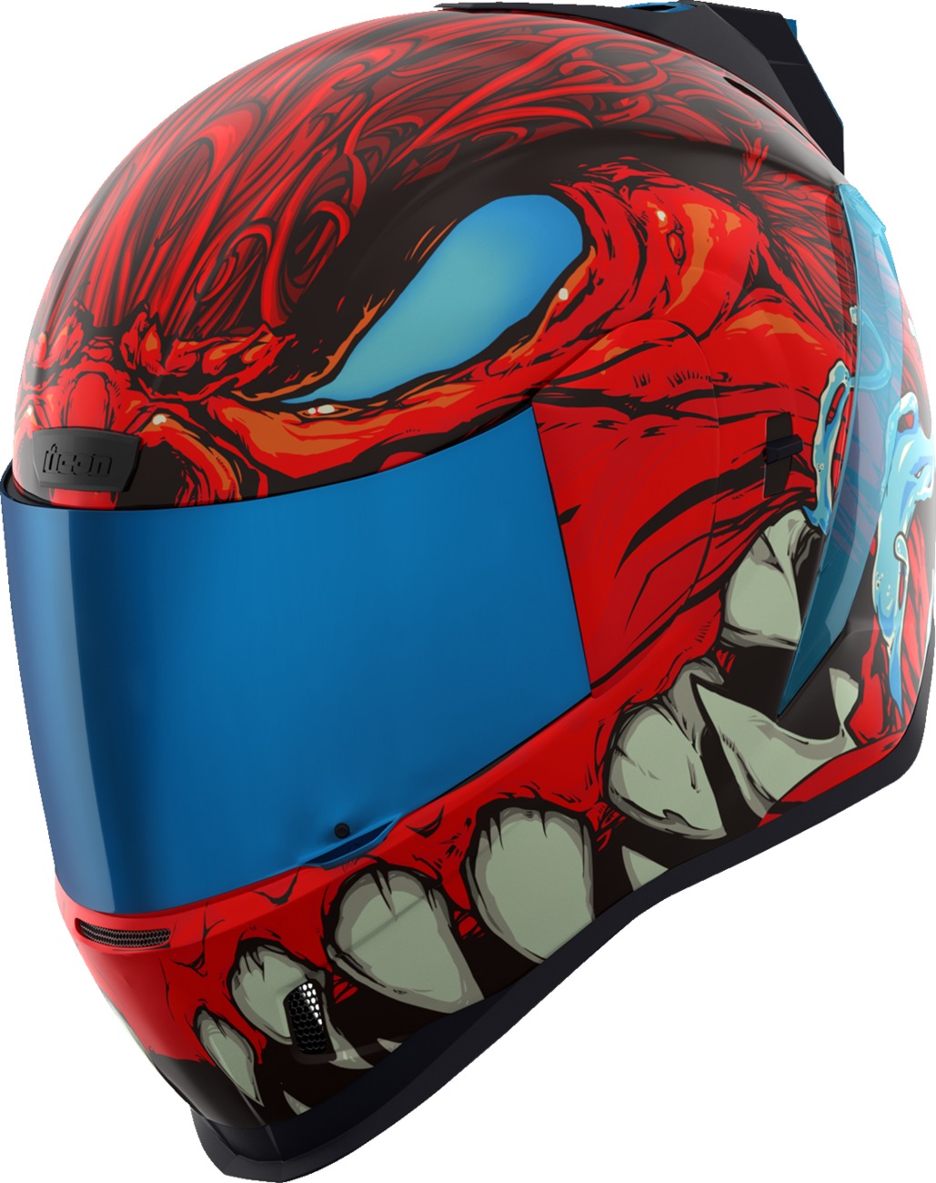 ICON Airform Manik'RR MIPS Helmet XL Red - Full face helmet with MIPS protection - Click Image to Close