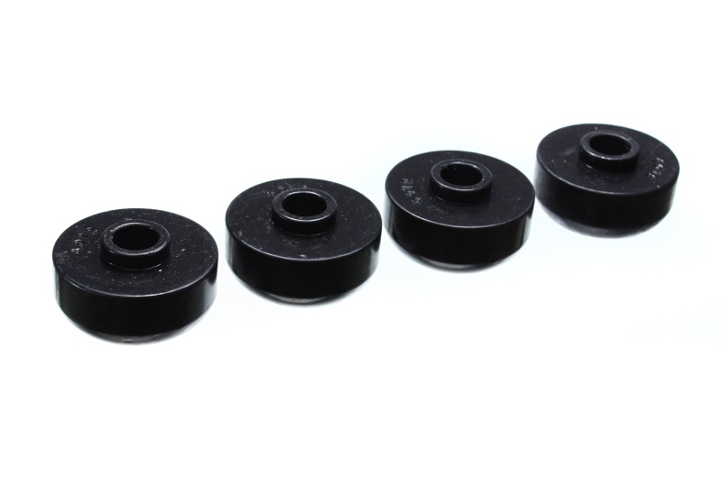 Energy Suspension Black Rear Leaf Spring Bushing Set Fits 63-82 Corvette - Click Image to Close
