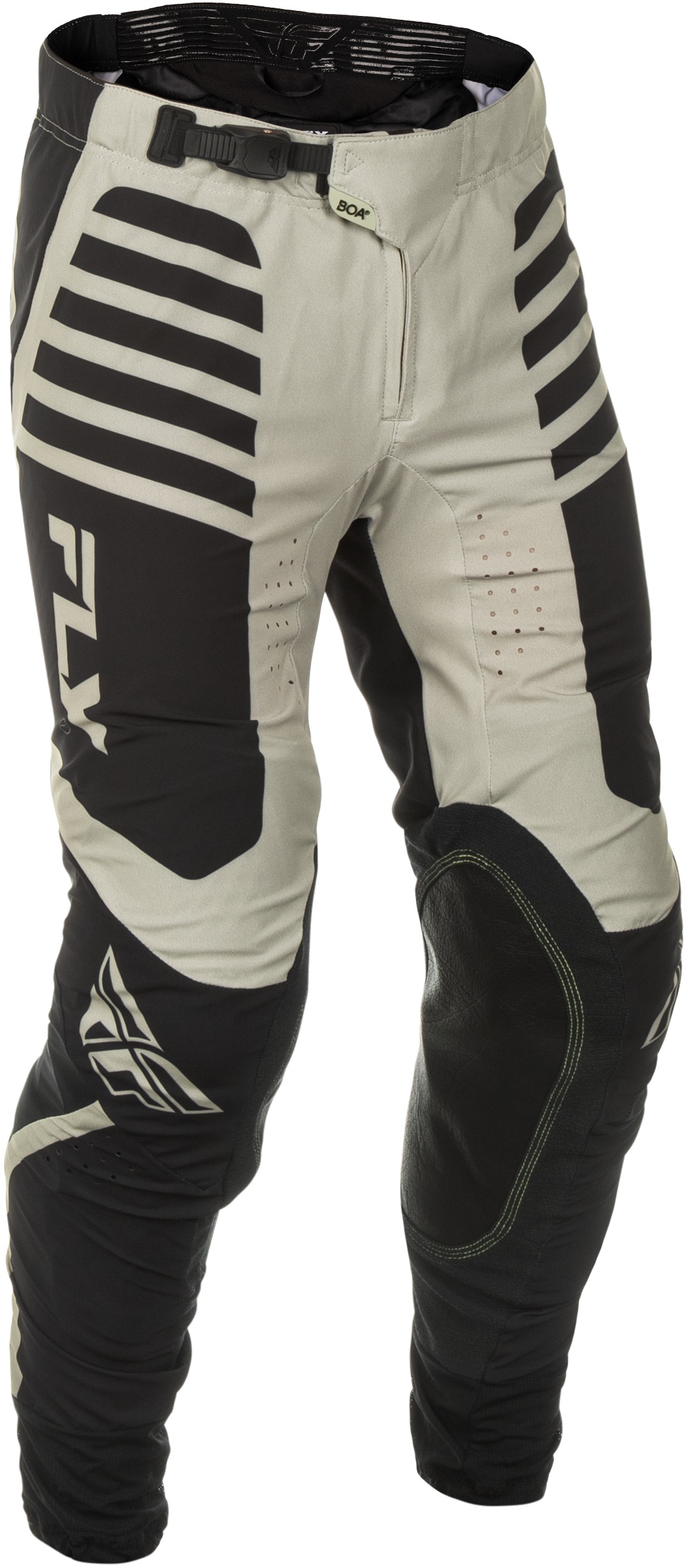 Fly Racing Lite Pants Black/Grey Men's Size 28 - Lightweight MX pants in Black/Grey, Size 28 - Click Image to Close