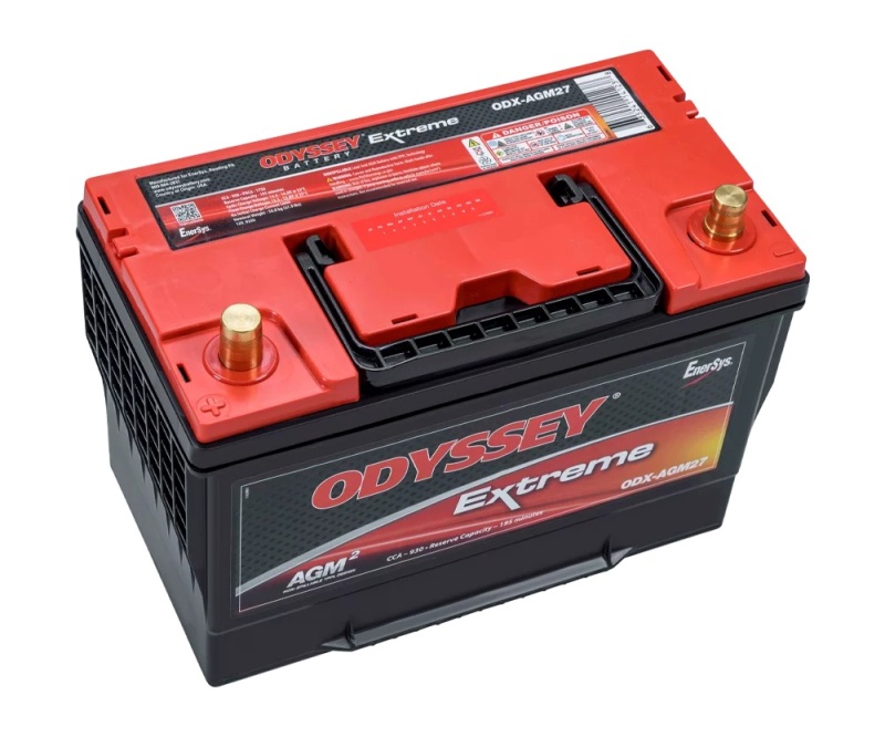Odyssey Extreme AGM Battery ODX-AGM27 Group 27 - Heavy duty AGM battery for automotive, Group 27 - Click Image to Close