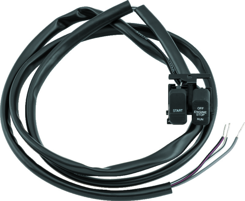 Black Engine Start/Stop Switch Replaces 71589-96 71684-06A Fits 96-13 HD - Click Image to Close
