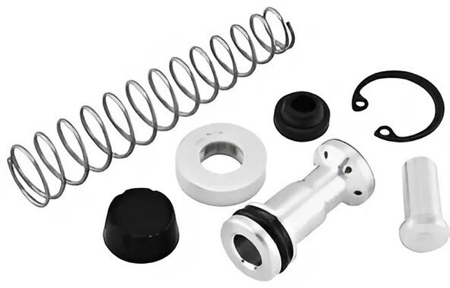 Biker's Choice 5/8 Rebuild Kit Rear Master Cylinder Chrome - Click Image to Close