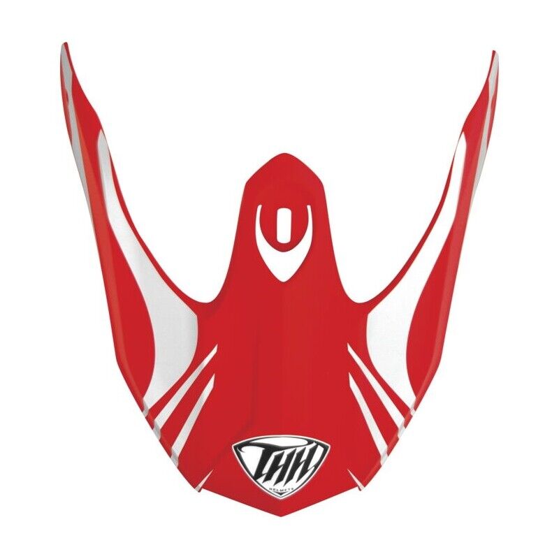 THH Helmets T730X Twister Visor Red/Silver A/Y - Click Image to Close