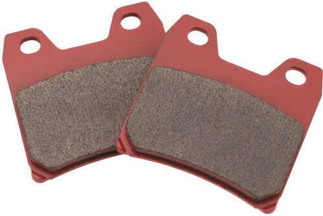 BikeMaster Sintered Rear Brake Pads Red 961605 - Click Image to Close