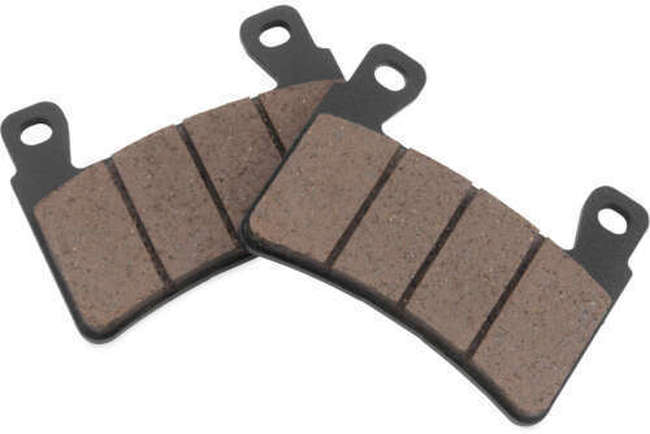 BikeMaster Organic Front Brake Pads Fits Honda - Click Image to Close